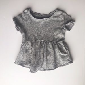 🎉3 for $20🎉 Gap Kids 3T Grey Peplum